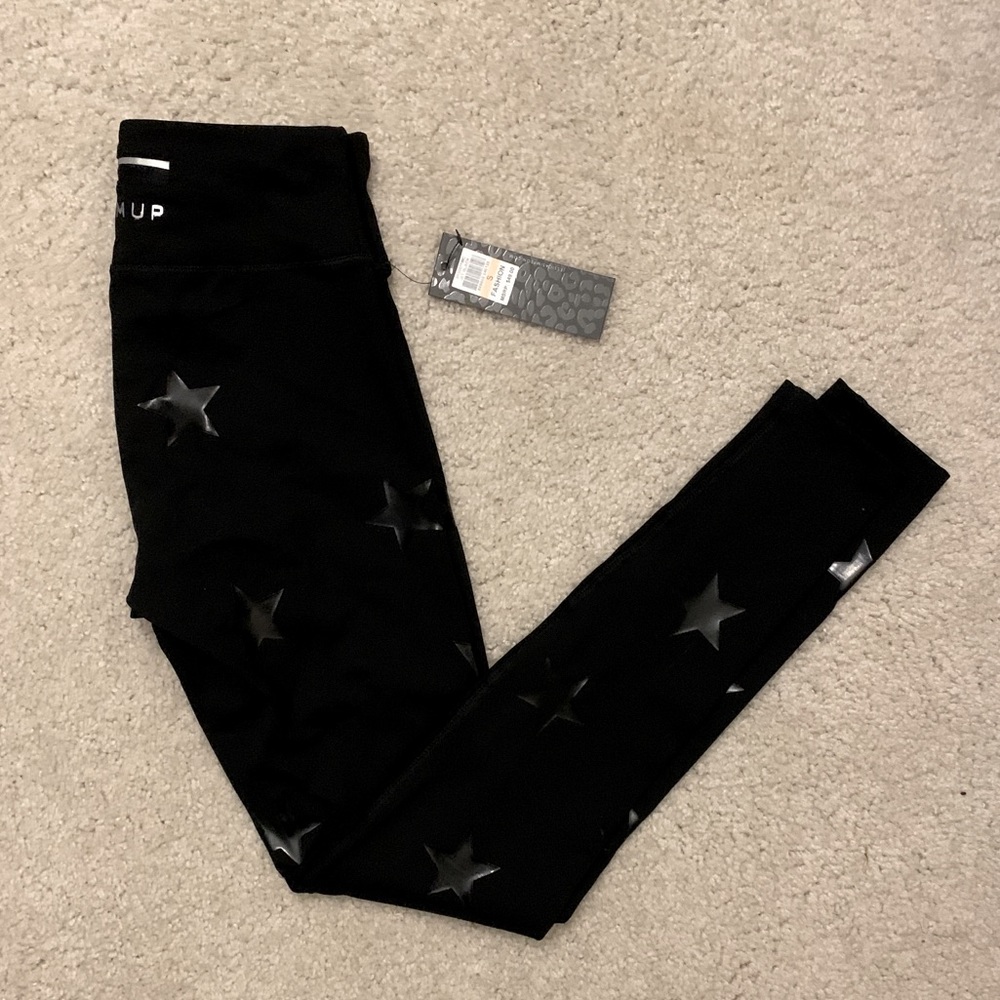 star pattern leggings
